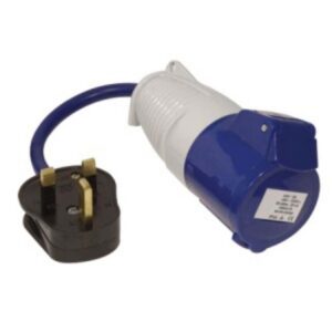 FLYLEAD 13A PLUG TO 16A SOCKET 35CM