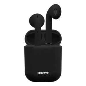STREETZ WIRELESS EARPHONES BLACK TWS-0003