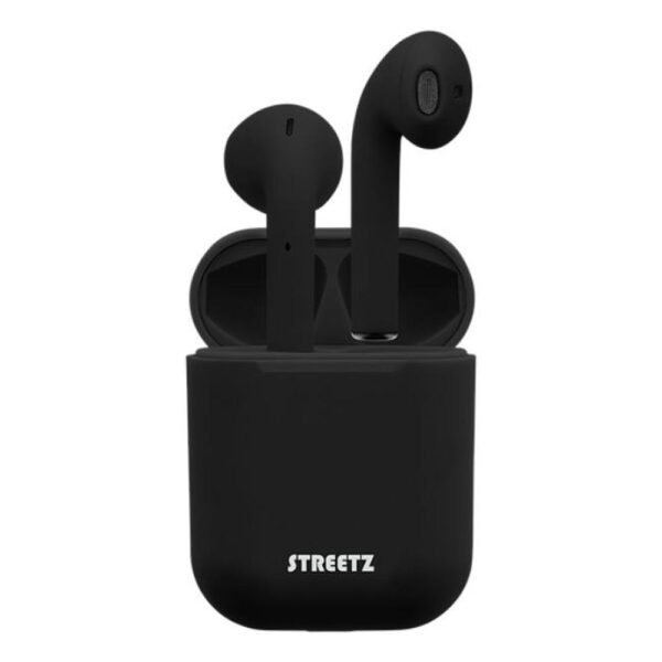 STREETZ WIRELESS EARPHONES BLACK TWS-0003
