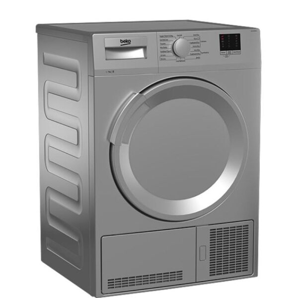 BEKO 7KG CONDENSER DRYER SILVER DTLCE70051S