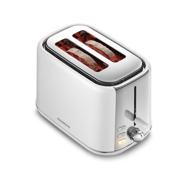 KENWOOD ABBEY LUX 2-SLICE TOASTER WHITE/CHROME TCP05.C0WH - Image 2