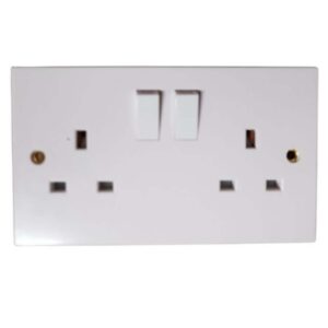 PHOENIX 2 GANG SOCKET SWITCHED