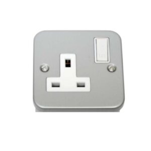 PHOENIX 1 GANG METAL SOCKET BOX 35MM