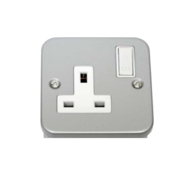 PHOENIX 1 GANG METAL SOCKET BOX 35MM
