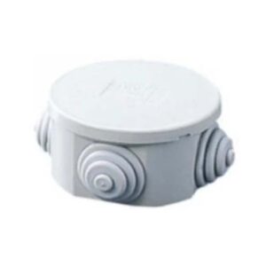 PHOENIX JUNCTION BOX 80MM ROUND IP44