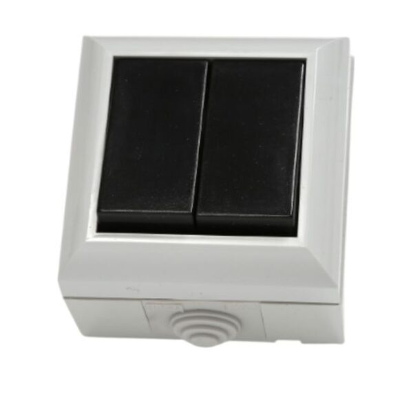 PHOENIX DAMP PROOF SWITCH 2 GANG