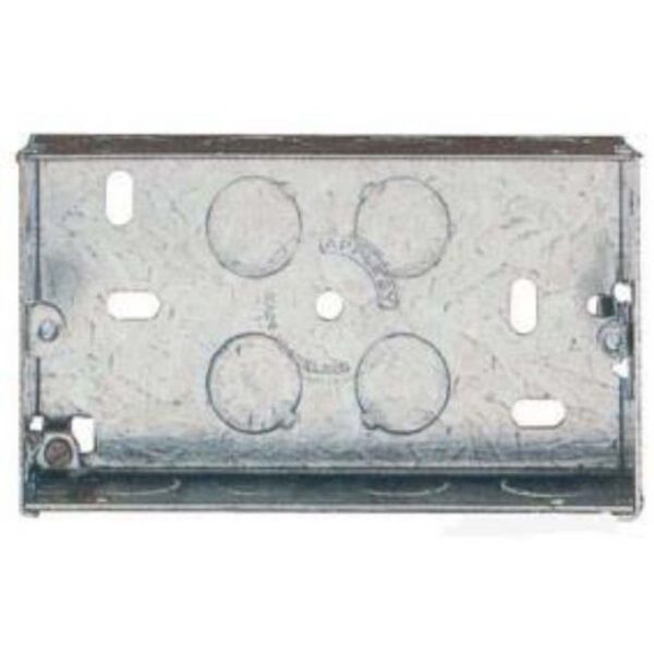 PHOENIX DOUBLE FLUSH METAL BOX 47MM