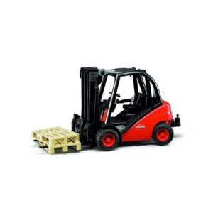 BRUDER LINDE H30D FORKLIFT WITH PALLET