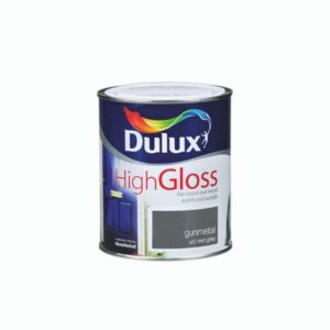 DULUX HIGH GLOSS GUNMETAL 750ML