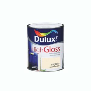DULUX HIGH GLOSS MAGNOLIA 750ML