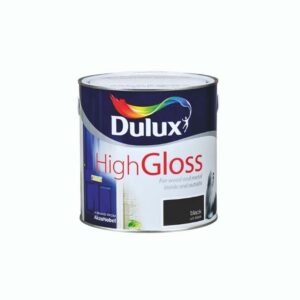 DULUX HIGH GLOSS BLACK 2.5LTR