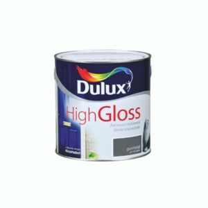 DULUX HIGH GLOSS GUNMETAL 2.5LTR