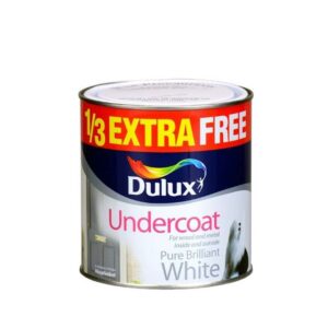 DULUX UNDERCOAT PURE BRILLIANT WHITE 1LTR