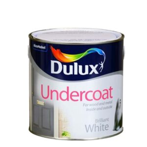 DULUX UNDERCOAT PURE BRILLIANT WHITE 2.5LTR
