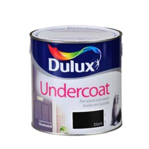 DULUX UNDERCOAT BLACK 2.5LTR
