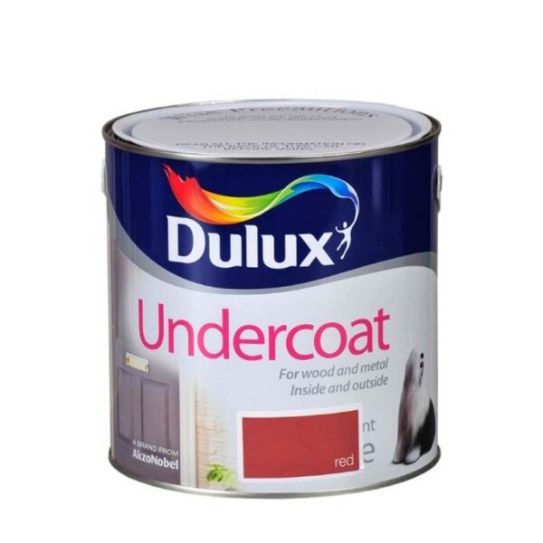DULUX UNDERCOAT RED 2.5LTR