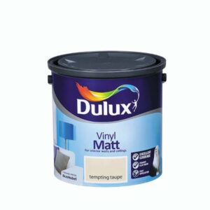 DULUX VINYL MATT TEMPTING TAUPE 2.5LTR