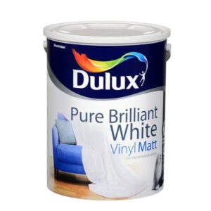 DULUX VINYL MATT PURE BRILLIANT WHITE 5LTR