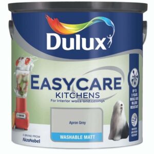 DULUX EASYCARE KITCHEN APRON GREY 2.5LTR