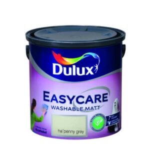 DULUX EASYCARE WASHABLE HA'PENNY GREY 2.5LTR