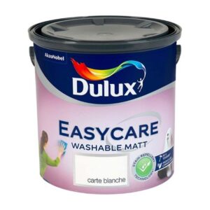 DULUX EASYCARE WASHABLE MATT CARTE BLANCHE 2.5LTR