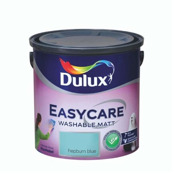 DULUX EASYCARE WASHABLE MATT HEPBURN BLUE 2.5LTR