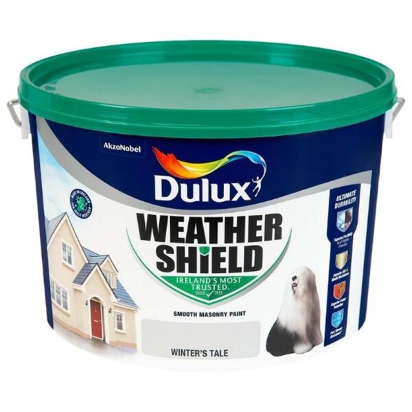 DULUX WEATHERSHIELD WINTER'S TALE 10LTR
