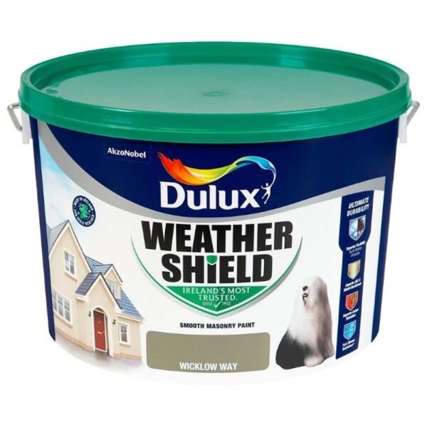 DULUX WEATHERSHIELD WICKLOW WAY 10 LTR