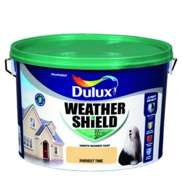 DULUX WEATHERSHIELD HARVEST TIME 10LTR