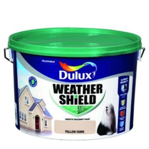 DULUX WEATHERSHIELD FALLOW FAWN 10 LTR