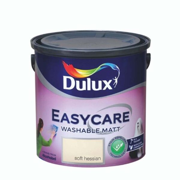DULUX EASYCARE WASHABLE MATT SOFT HESSIAN 2.5LTR