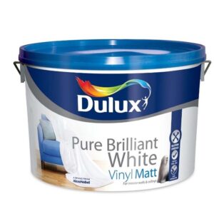 DULUX VINYL MATT/ VINYL SOFT SHEEN WHITE 10LTR