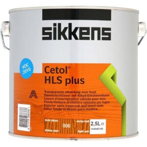 SIKKENS WOODCARE CETOL HLS PLUS LIGHT OAK 006 2.5LTR