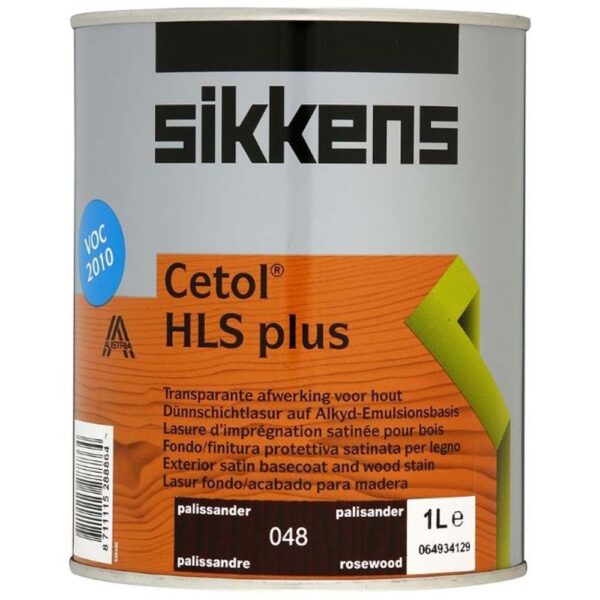 SIKKENS WOODCARE CETOL HLS PLUS ROSEWOOD 048 1LTR