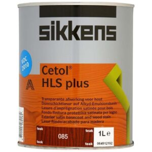 SIKKENS WOODCARE CETOL HLS PLUS TEAK 085 1LTR