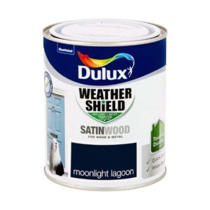 DULUX EXTERIOR SATINWOOD MOONLIGHT LAGOON 750ML