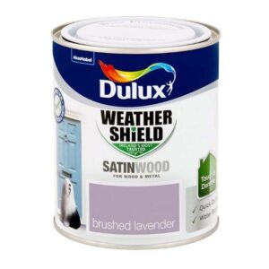 DULUX EXTERIOR SATINWOOD BRUSHED LAVENDER 750ML
