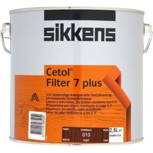 SIKKENS WOODCARE CETOL FILTER WALNUT 010 2.5LTR