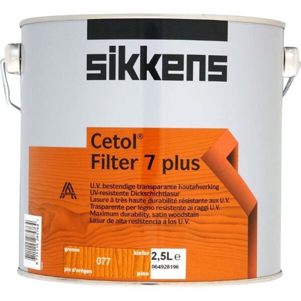 SIKKENS WOODCARE CETOL FILTER PINE 077 2.5LTR