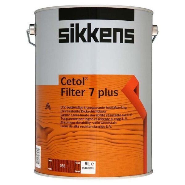 SIKKENS WOODCARE CETOL FILTER TEAK 085 5 LTR