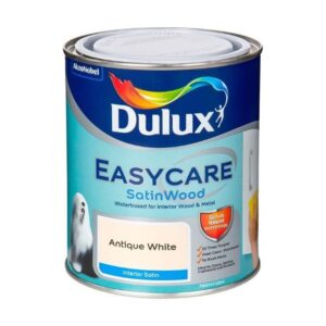 DULUX EASYCARE SATINWOOD ANTIQUE WHITE 750ML