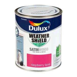 DULUX EXTERIOR SATINWOOD RASPBERRY LANE 750ML