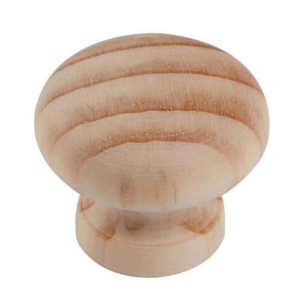 PHOENIX 35MM PINE CUPBOARD KNOB LACQUERED