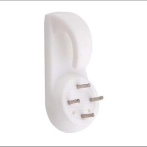 PHOENIX 30MM HARDWALL PICTURE HOOK WHITE (4) (TP)