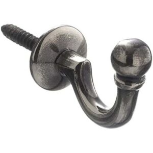 PHOENIX BLACK TIE BACK HOOK BALL END (2) (TP)