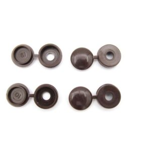 PHOENIX BROWN SCREW COVER & CAPS (20) (TP)