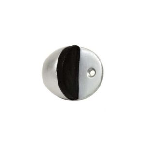 PHOENIX ALUMINIUM DOORSTOP OVAL SHIELDED (1) (TP)