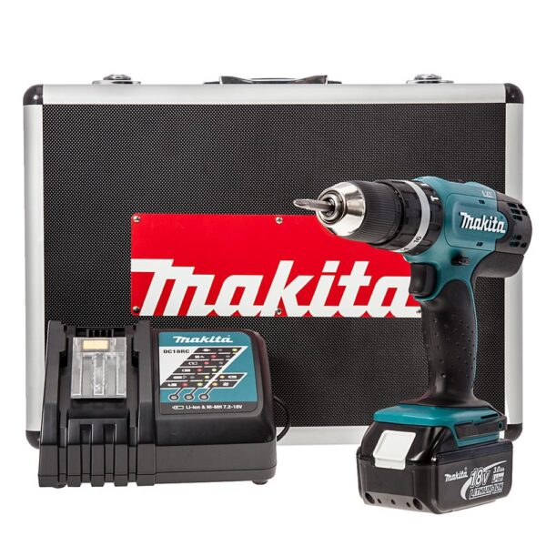 MAKITA 8391 DWPETK 18V COMBI DRILL C-W 1 BATTERY