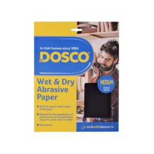 DOSCO WET & DRY ABRASIVE PAPER MEDIUM