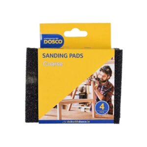 DOSCO SANDING PADS COARSE 4 PACK